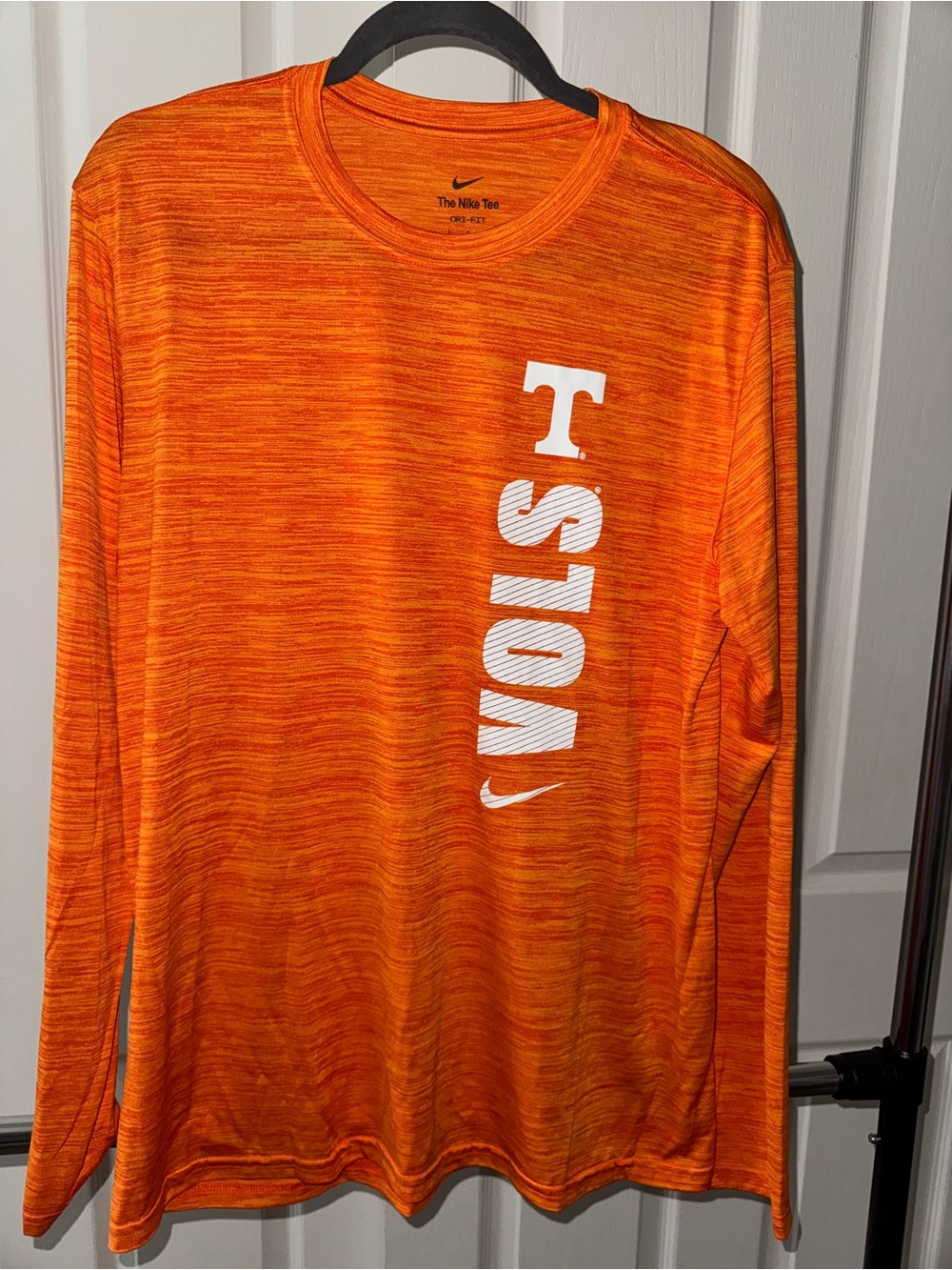 Nike Men's Tennessee Volunteers Orange Performance Long Sleeve Tee Dri-Fit